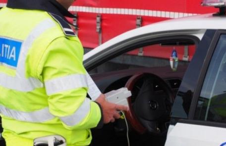 Șofer beat și fără permis prins de polițiști la volanul unui BMW