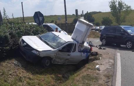 Accident GRAV! Două persoane rănite salvate de comandantul ISU Dorohoi