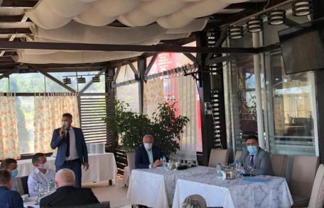 Vizită de lucru la Botoșani a unui șef de la București, la invitația senatorului Costel Șoptică – FOTO