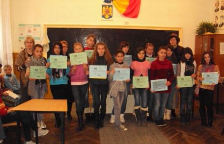 Activitate educativă desfăşurată în week-end la Broscăuţi