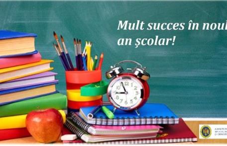 Mesajul Primarului Municipiului Dorohoi cu ocazia începerii noului an școlar