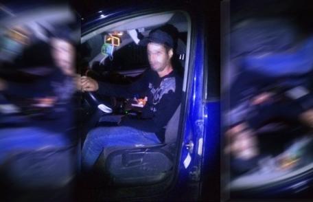 Șofer beat oprit de polițiștii de frontieră dorohoieni, pentru un control de rutină