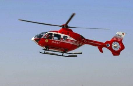 Elicopter SMURD chemat urgent la Botoșani pentru un copil de 13 ani cu un corp străin în bronhie