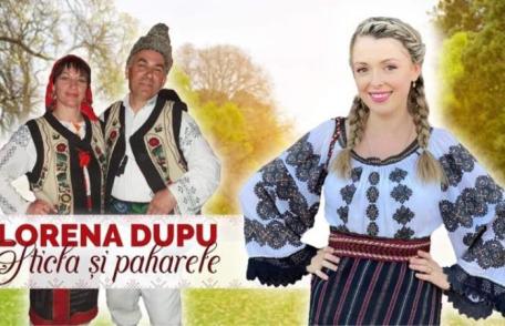 Tânăra dorohoiancă Lorena Andrișan-Dupu a lansat o nouă melodie: Sticla și paharele - VIDEO