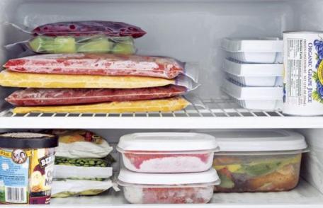 Alimente pe care nu trebuie să le pui niciodată la congelator