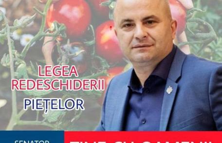 Lucian Trufin: „Domnilor liberali vă invit să faceți campanie electorală și în piețele agroalimentare – scuzați - pe lângă piețe că voi le-ați închis!