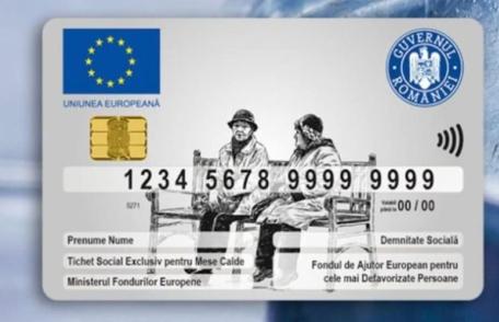 Instituția Prefectului Botoșani începe distribuirea cardurilor pentru mese calde