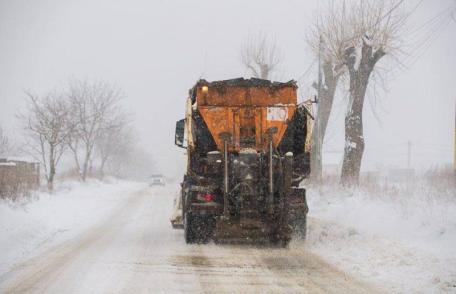 Deszăpezire asigurată pentru toate drumurile județene