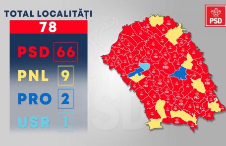 Declarație Doina Federovici, președinte PSD Botoșani: „Mă înclin în fața botoșănenilor care ne-au acordat din nou încrederea lor”