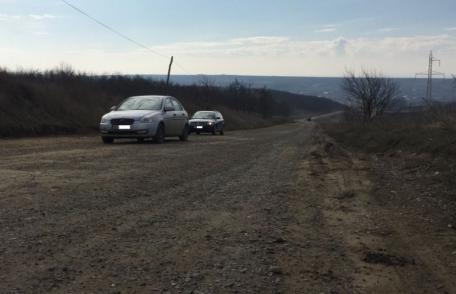 Ordin de începerea lucrărilor pentru consolidarea alunecării de teren de pe drumul județean Dumeni – Havârna - FOTO