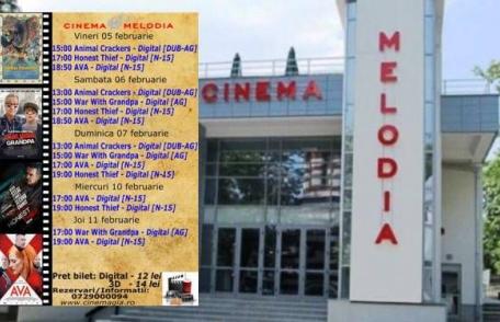 Vezi ce filme vor rula la Cinema „MELODIA” Dorohoi, în săptămâna 5 – 11 februarie – FOTO