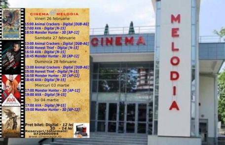 Vezi ce filme vor rula la Cinema „MELODIA” Dorohoi, în săptămâna 26 februarie – 4 martie – FOTO