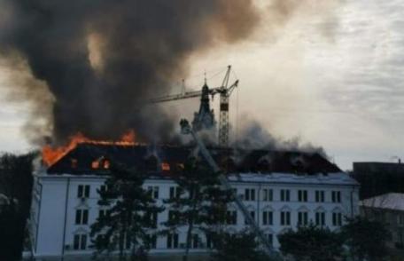Incendiu la Prefectura Suceava! Pompierii din Botoșani și Dorohoi chemați în sprijin
