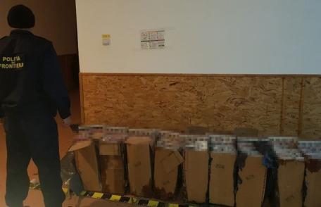 Poliția de Frontieră Dorohoi: Țigări de zeci de mii lei reținute cu focuri de armă la frontiera de est
