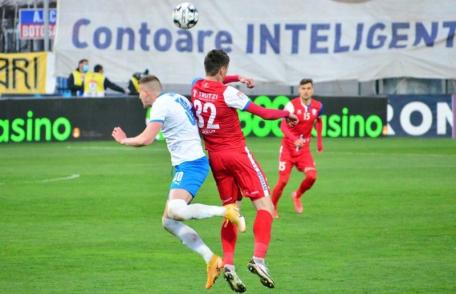 FC Botoșani a terminat la egalitate meciul cu Universitatea Craiova