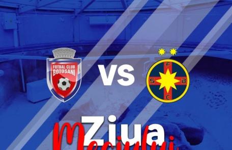 Duel important disputat astăzi între FC Botoșani și FCSB