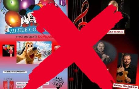 Anulare evenimente organizate de Ziua Internațională a Copilului la Dorohoi