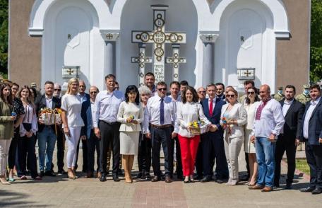 PSD Botoșani continuă pentru al 8-lea an tradiția de cinstire a eroilor naționali - FOTO