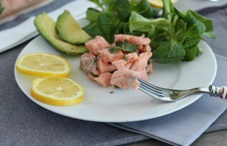 Somon marinat cu lămâie