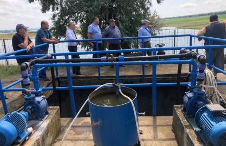 Stațiile de irigații din județ vizitate de prefectul Dan Nechifor - FOTO