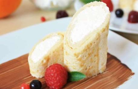 Clătite cu cremă de mascarpone