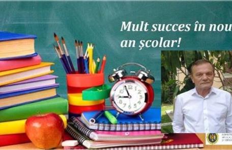 Mesajul primarului Dorin Alexandrescu la început de an școlar