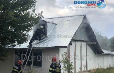 Incendiu la Dorohoi! O acțiune iresponsabilă putea genera o tragedie – FOTO