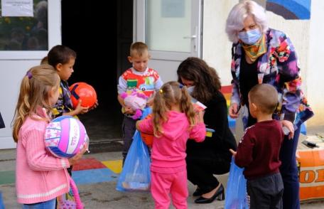 Femeile social democrate sunt alături de preșcolarii din mediul rural - FOTO