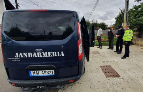 Acțiune preventivă pentru combaterea răspândirii COVID-19 a jandarmilor botoșăneni