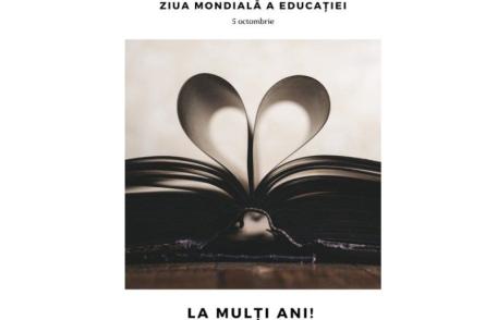 Cu cele mai bune gânduri din partea Casei Municipale de Cultură cu ocazia Zilei Mondiale a Educației