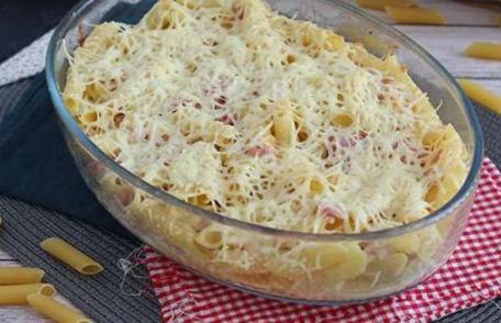 Penne gratinate