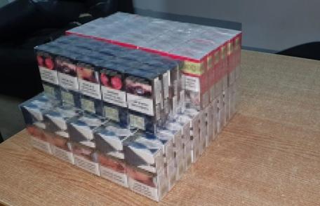 Oprit pentru control, cercetat pentru contrabandă...