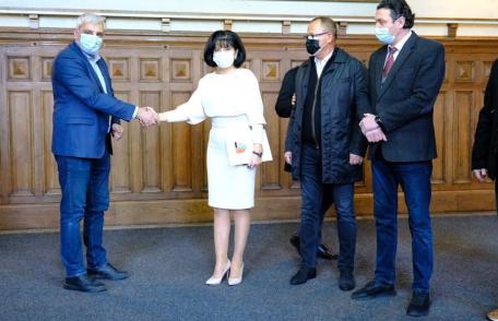 Doina Federovici: „V-ați angajat în fața botoșănenilor, că veți face treabă de calitate, care să reziste peste ani...” - FOTO