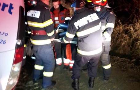 Adolescentă ajunsă la spital în urma unui accident rutier pe un drum din județ - FOTO