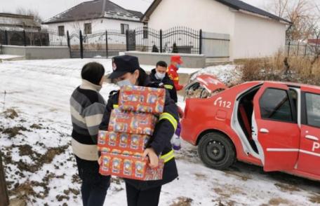 Misiune de suflet a pompierilor botoșăneni, la Flămânzi - FOTO