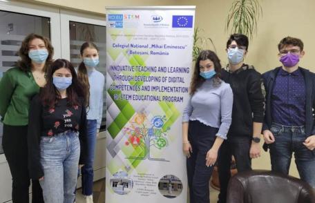 Tehnologie de vârf pentru două școli din Botoșani și Bălți - FOTO