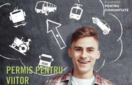 Permis pentru viitor - Plătim școala de șoferi pentru tineri din medii defavorizate