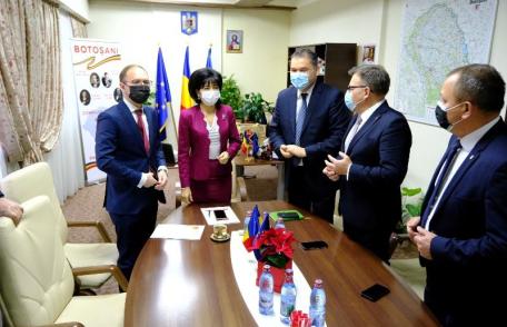 Ministrul Dezvoltării, Attila Cseke și-a început vizita la Botoșani – FOTO