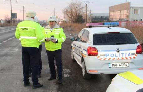 Sancțiuni în valoare de 60.000 de lei aplicate de polițiștii rutieri