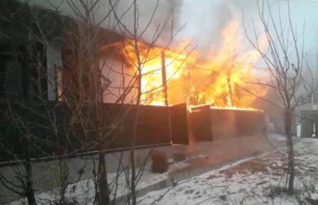 Tragedie provocată de un jar căzut din sobă