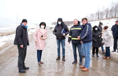 Recepție la lucrările de stabilizare a alunecărilor de teren de la Roma – Nicșeni și Dumeni – Havârna - FOTO