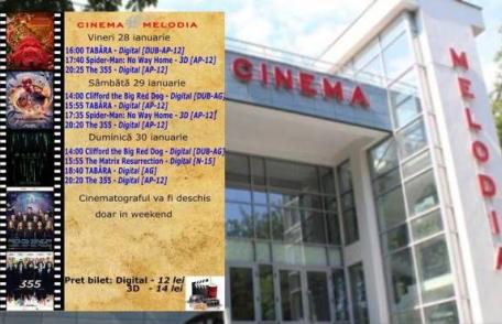 Vezi ce filme vor rula la Cinema „MELODIA” Dorohoi, în săptămâna 28 ianuarie – 3 februarie – FOTO