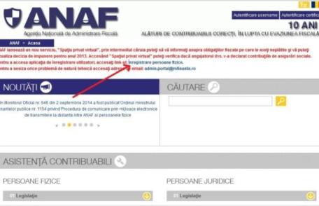 ATENȚIE! Mai sunt două săptămâni pentru a te înscrie în Spațiul Privat Virtual