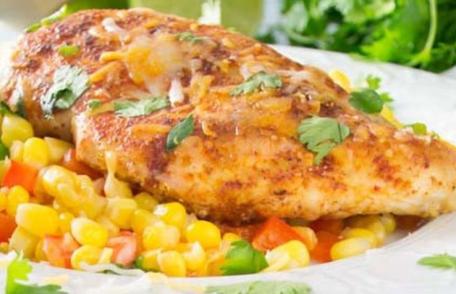 Pui cu mix de legume