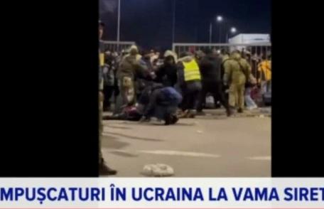 Vameșii ucraineni au deschis focul asupra refugiaților care voiau să intre în România. Cel puțin o victimă