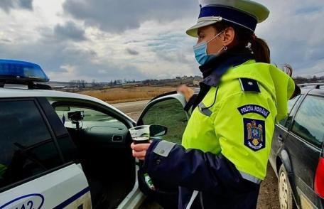 Acțiune a polițiștilor pentru prevenirea accidentelor rutiere produse din cauza oboselii la volan