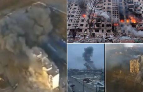 Un nor toxic format în urma bombardamentelor din Ucraina se apropie de România