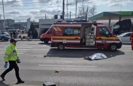 Bărbat accidentat mortal de o cisternă la Botoșani! Acesta nu a respectat indicația culorii semaforului!