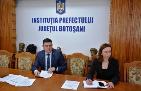 Întâlnire de lucru la Prefectura Botoșani pentru stabilirea obiectivelor campaniei „Curățăm România”
