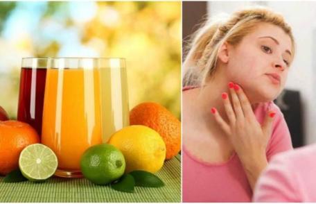 Simptomele deficitului de vitamina C